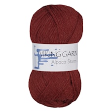 Alpaca Storm Garn Alpackamix 50 g Burgunder 558 Viking Garn