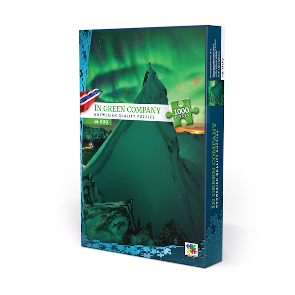 Pussel 1000 bitar, In Green Company, Norge (NO/EN)
