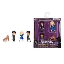 Jada Toys Wednesday 4-Pack Samlarfigurer, 6 cm