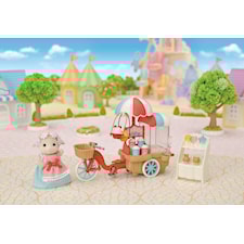 Popcorn Leveransservice med Figur Sylvanian Families