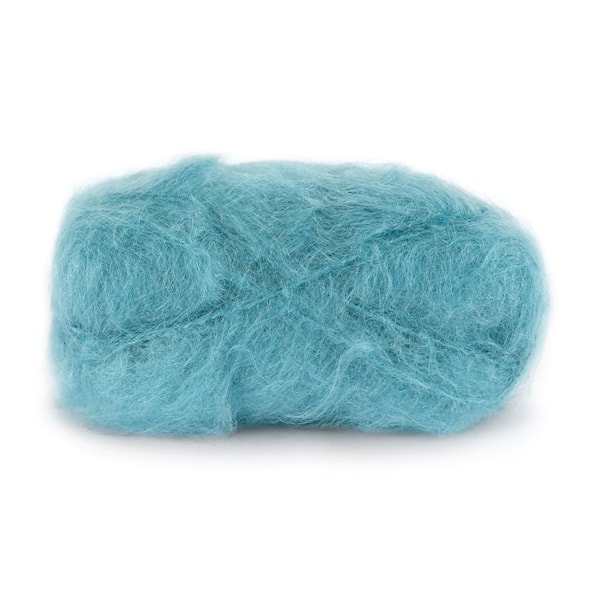 Dale Garn Line Langmo Påfugl Mohair Mix 50 g Havsgrön 7913