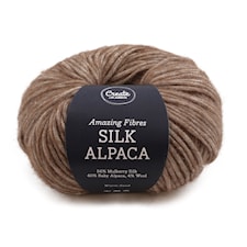 Adlibris Silk & Baby Alpaca, 50 g, Warm Sand A195