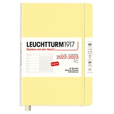 Kalender A5 Academic Weekly Planner 2022/2023 Soft Vanilla Leuchtturm1917