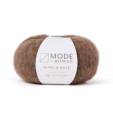 Alpaca Haze Alpacka mix, 50 gr Cocoa 016 Mode at Rowan