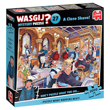 Wasgij Mystery 43 A Close Shave palapeli 1000 palaa
