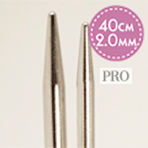 Rundpinne Pro Classic Messing 40 cm Drops