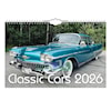 Väggkalender Classic Cars 2026 medium
