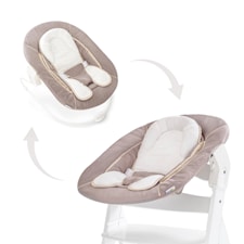 Vippestol, Alpha Bouncer 2in1, Stretch Beige, Hauck
