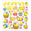 Stickers, ark 15x16,5 cm, påske, 1ark