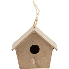 Mini fågelhus, H: 5 cm, 4st.