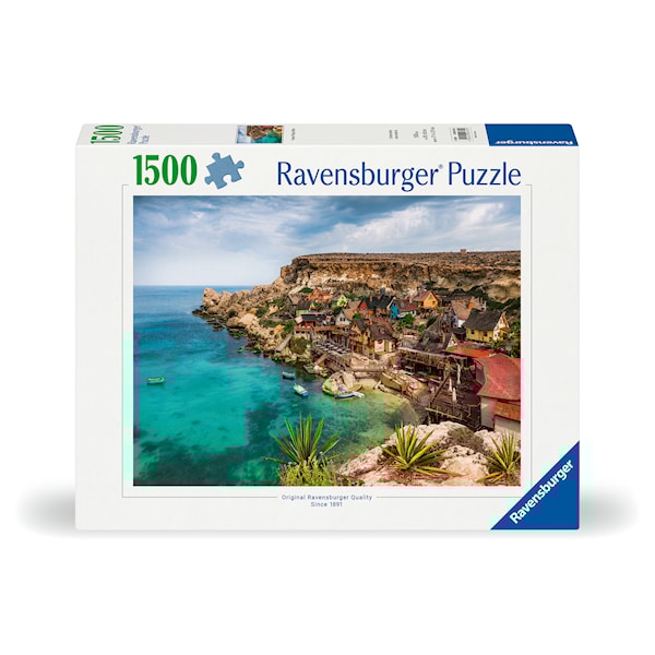 Puslespill 1500 Popey Malta Ravensburger