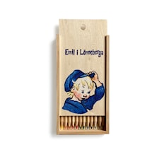 Färgpennor I  Träskrin Emil Astrid Lindgren