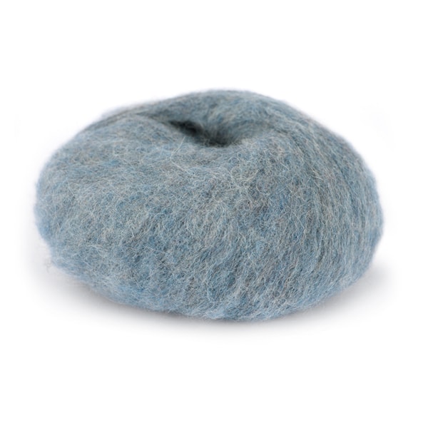Du Store Alpacka Faerytale Garn 50 g gråblå 740