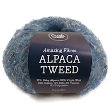 Adlibris, Alpacka Tweed, 50 g, Ocean Mist A739