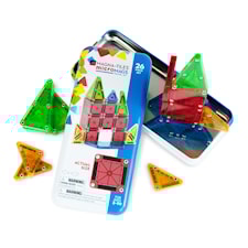microMAGS 26 Bitar Travel Metallåda Magna-Tiles