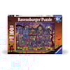 Monster House Party Pussel 100 bitar XXL, Ravensburger