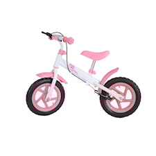 Løpesykkel med rosa bremser, EVA dekk