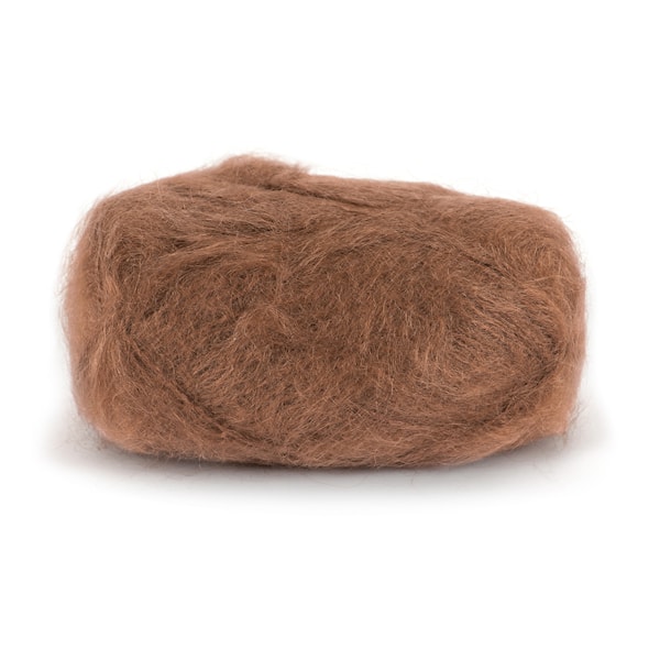 Dale Garn Line Langmo Påfugl Mohair Mix 50 g kamel 2271