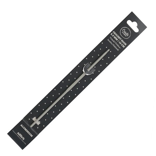 Virknål 2,5mm Aluminium 15cm
