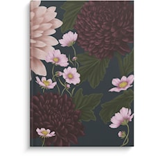 Notebook Lined A5 Garden Dreams Dahlia Burde