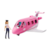 Barbie drømmefly og motedukke-lekesett