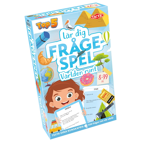 Frågespel Jorden Runt Resespel Tactic