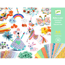 Pysselset gör och dekorera figurer Djeco