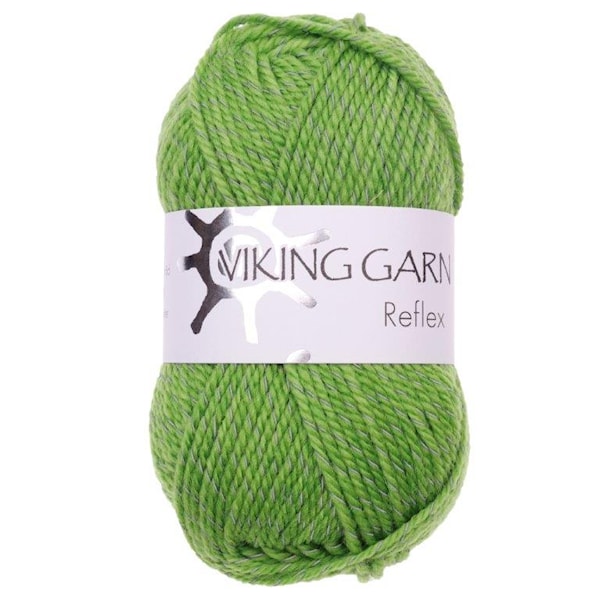 Viking of Norway Reflex Garn Ullmix 50g Grön 431