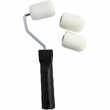 Målarrullar med handtag 5 cm 3-pack