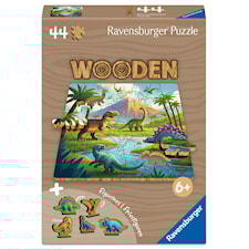 Dinosaurus Träpussel 44 Bitar, Ravensburger