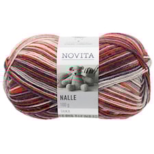 Novita, Nalle Taika, Garn, Ullmiks, 100 g, Skogsbær 819
