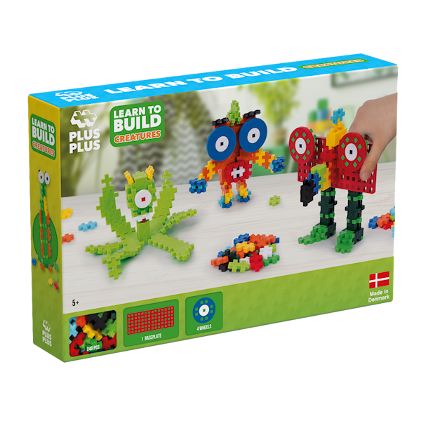 Plus-Plus Learn To Build Creatures -  Byggeklosser