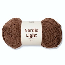 Nordic Light 100% ull 50 gr Rye Brown A829  Adlibris