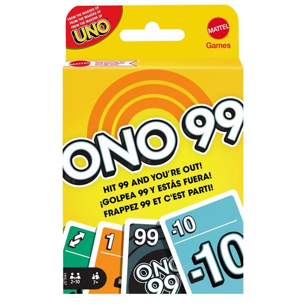 O'NO 99 Kortspel, Mattel