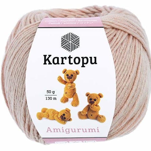 Kartopu Amigurumi 50g Beige K855