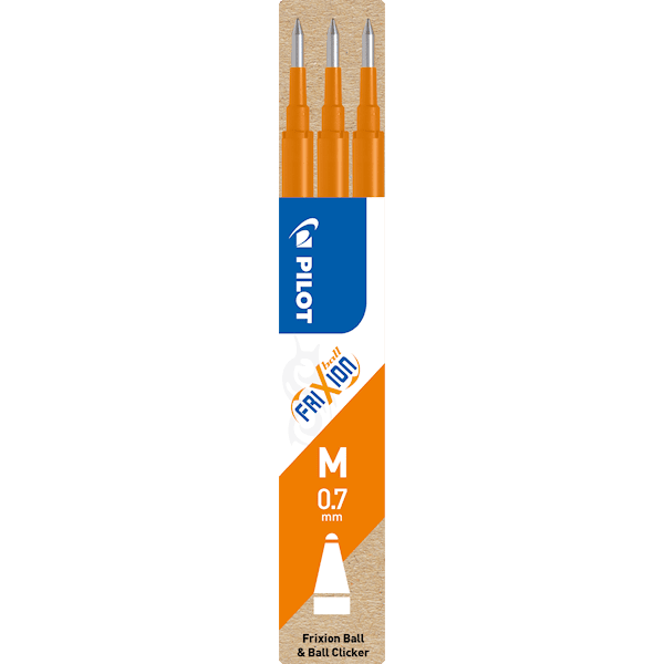 Refill Frixion 0,7 Orange 3-p, Pilot