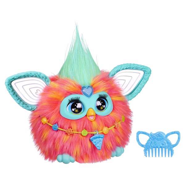 Furby Coral Interactive Plush Toy 15 cm (English)