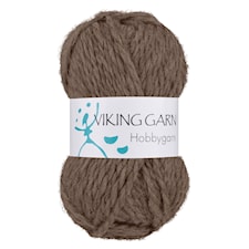 Hobbygarn 50 g Brun 908 Viking Garn