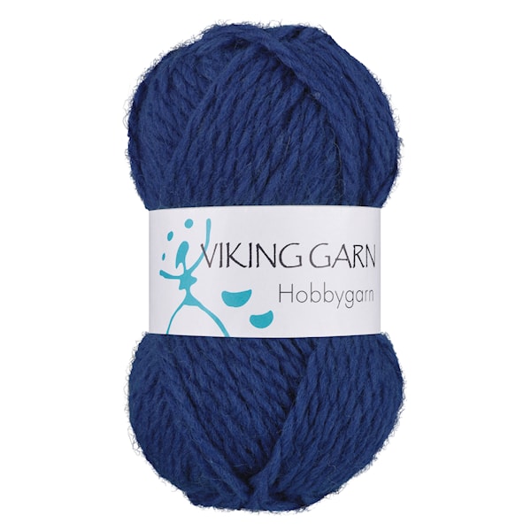 Hobbygarn 50 g Kongeblå 925 Viking Garn
