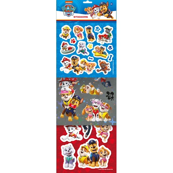 Klistremerker Paw Patrol 3 ark Sense
