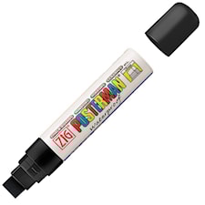 Merkkaustussi Musta ZIG Posterman B&B 15 mm Kuretake Zig