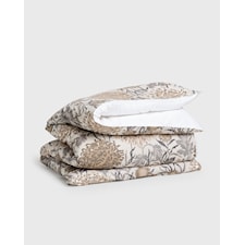 GANT Home Dahlia Flower Påslakan 100% Bomull 150x210 cm Dry Sand