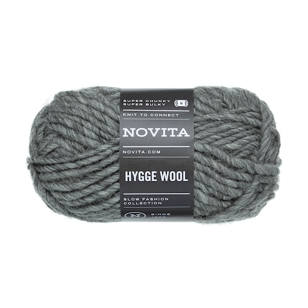 Hygge Wool Ullgarn 100 g tåke 075 Novita