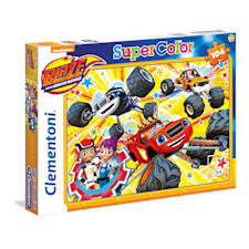 Puslespill SuperColor Blaze, 104 brikker, Clementoni