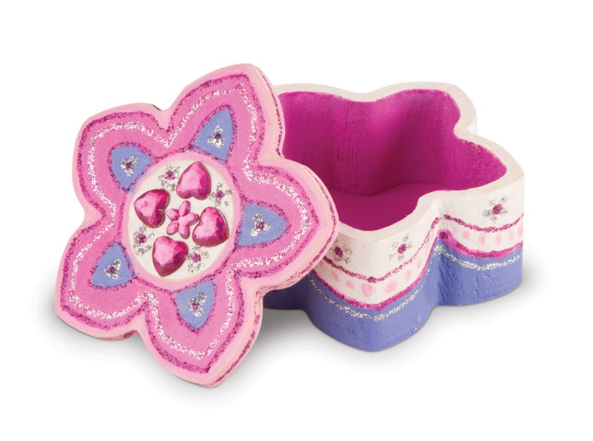 Dekorer ditt eget prinsessesett, Melissa & Doug online Melissa & Doug Dekorer ditt eget blomster skrin
