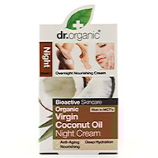 Dr Organic Virgin Coconut Oil Night Cream, 50 ml