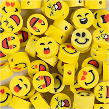 Figurpärlor Smiley 60-pack Creativ Company