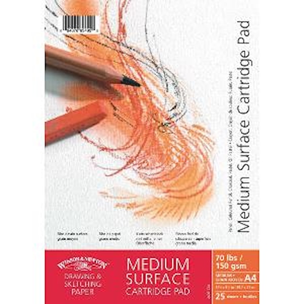 Skissblock - Cartridge Sketch Pad A4 Winsor & Newton