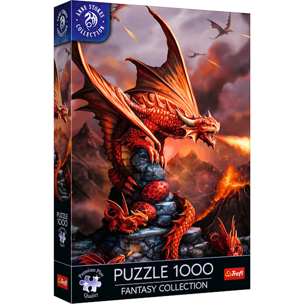 Fire Dragon Pussel 1000 Bitar Premium Trefl