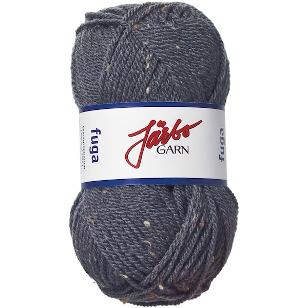 Fuga Garn Ullmix 50g Jeans Tweed (60154)